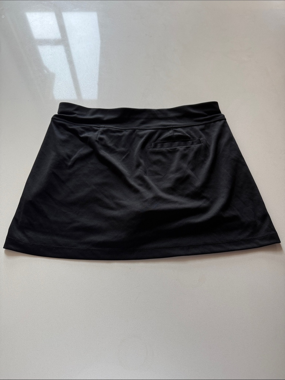 PGA Tour 16” Airflux Golf Skort, Tummy Control, Sun Protection, Black, Size L - Picture 7 of 9